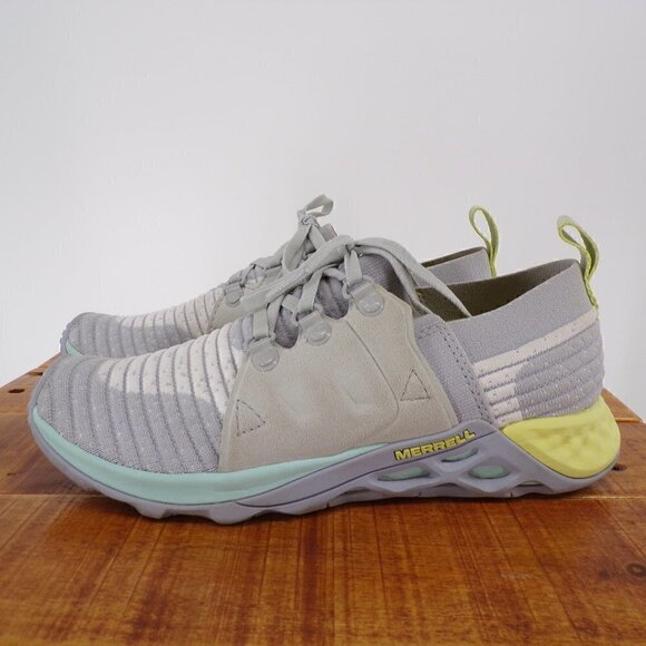 Merrell Women's Size 7.5 Range AC Air Cushion Grey Athletic Sneaker Shoes - Picture 4 of 13